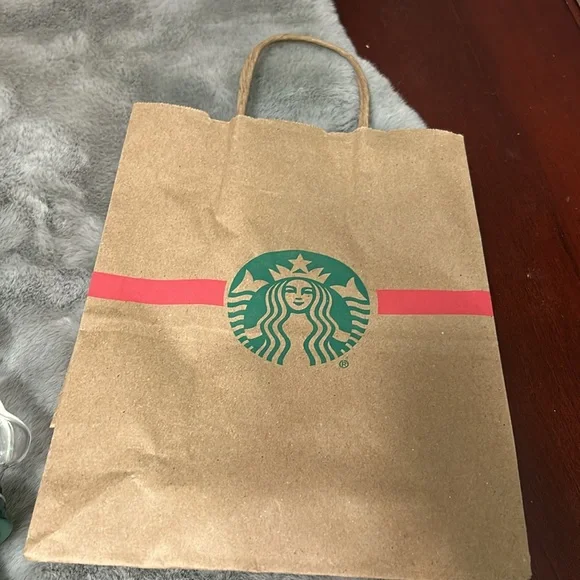 Starbucks Clear Bear Tumbler with Green Hat Lid - Picture 7 of 8